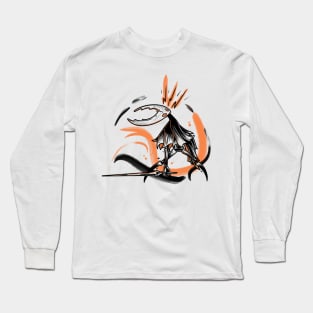 Shrieking Hollow Knight Long Sleeve T-Shirt